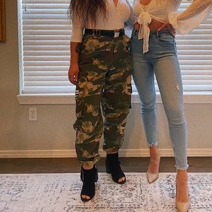 ADIDAS CAMO JOGGER PANT US SMALL